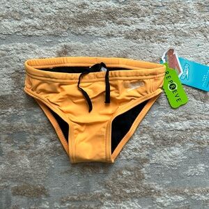 Men’s Speedo Swim Brief - Size 26 - Orange Pop